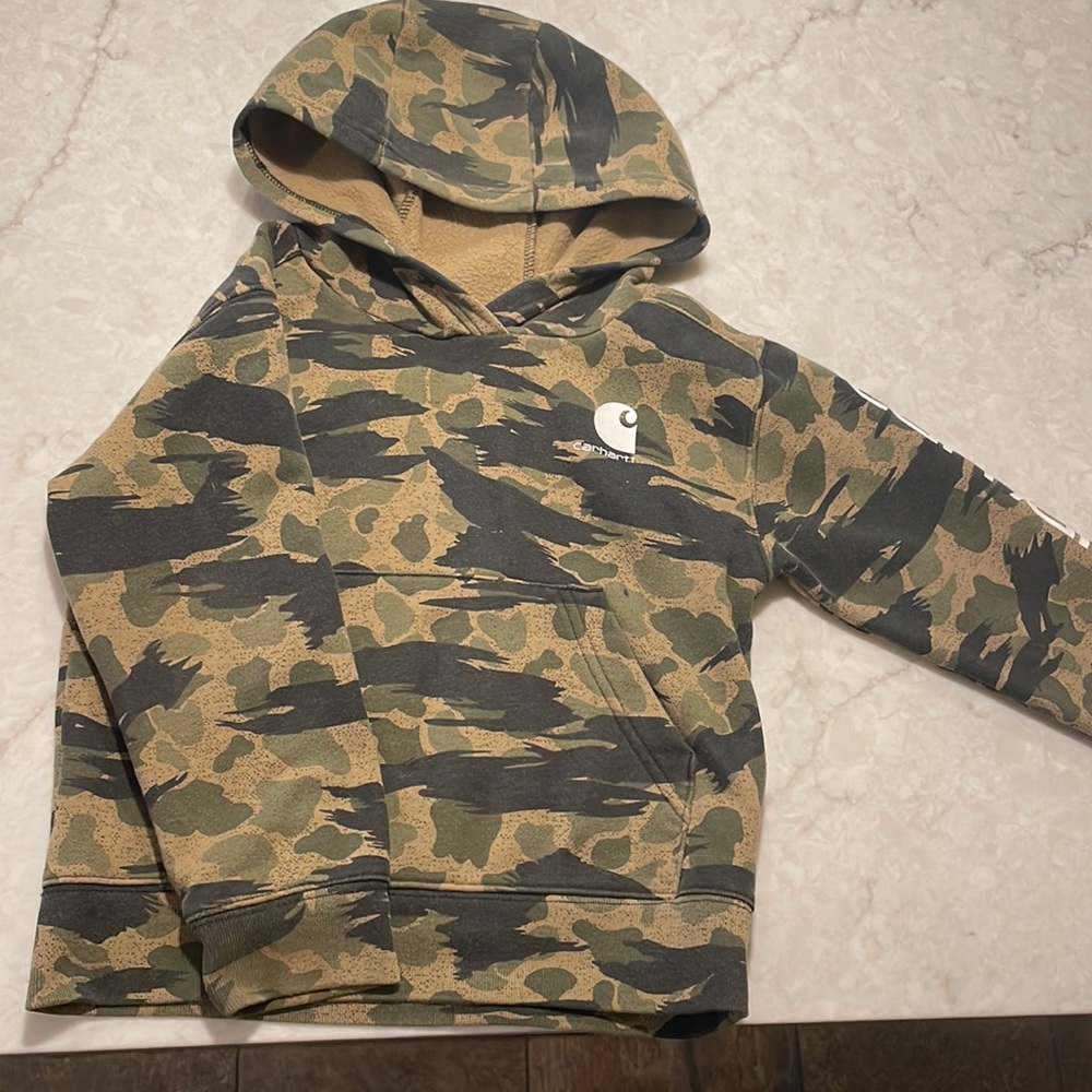 Camo Carhartt kids sweatshirt